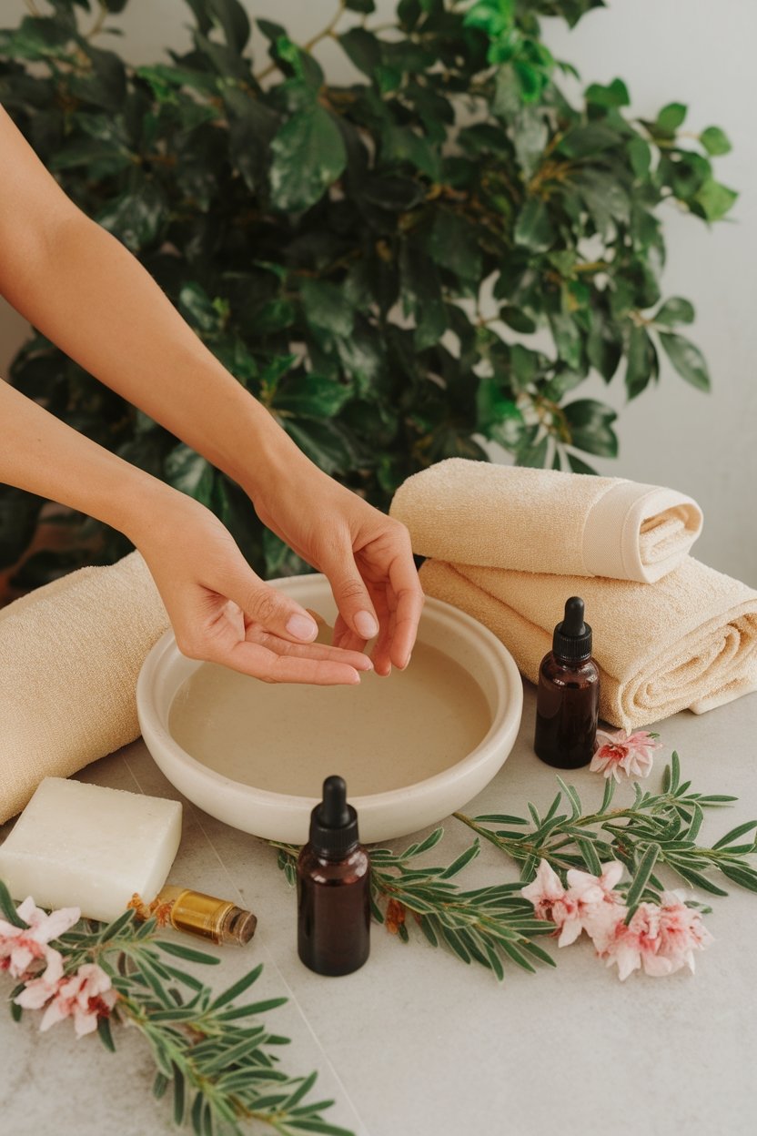 cleaning and moisturizing essentials