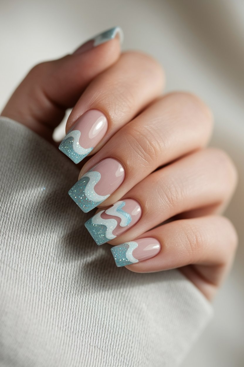 sparkling sea wave techniques