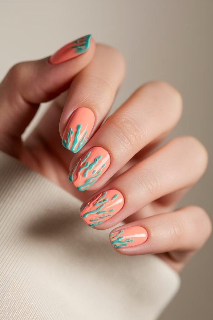 vibrant marine life aesthetics