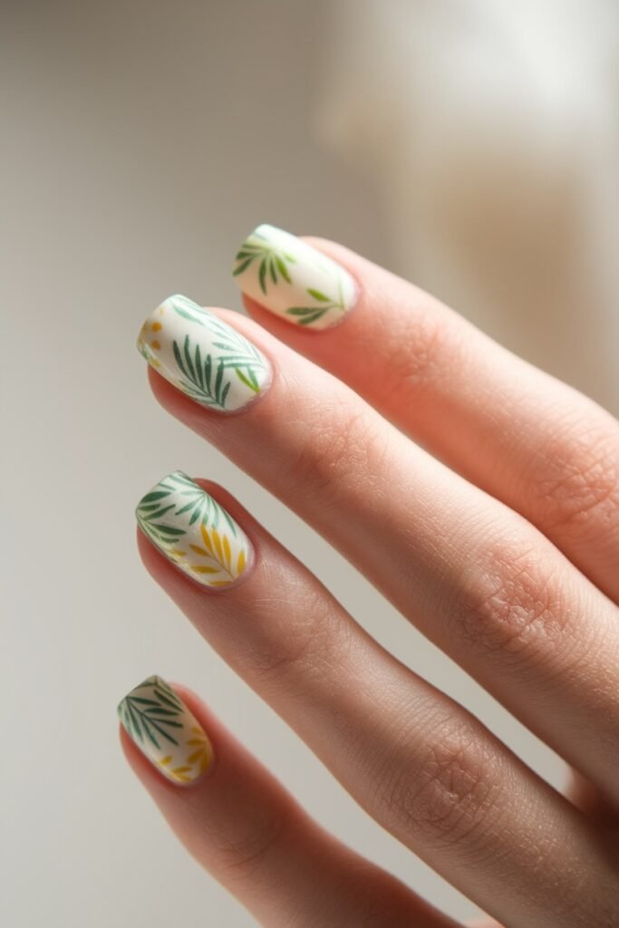 vibrant tropical foliage designs