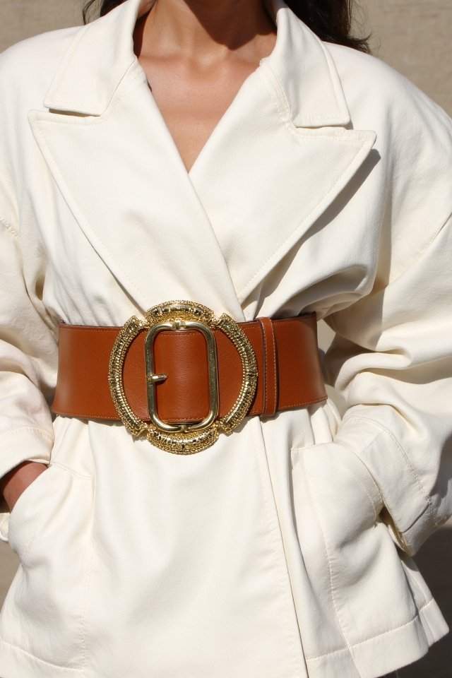 belt style as outfit centerpiece