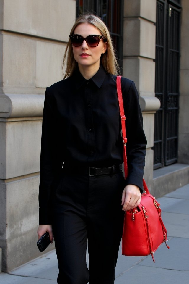 bold contrast effortless style