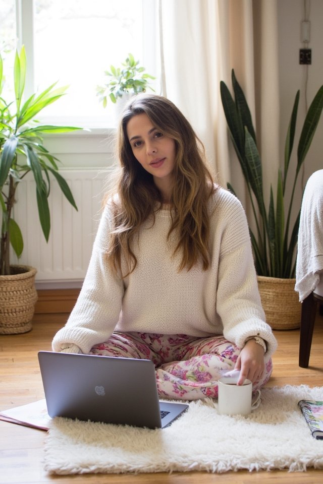 comfortable work from home attire