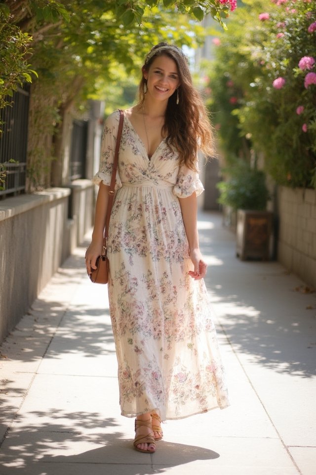 effortless boho date style