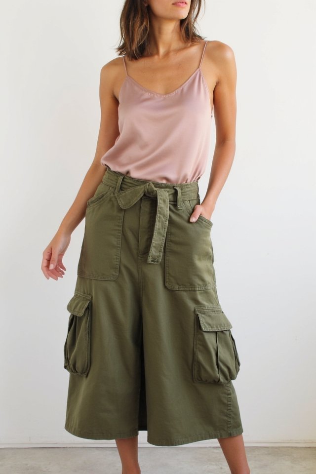 military meets feminine elegance