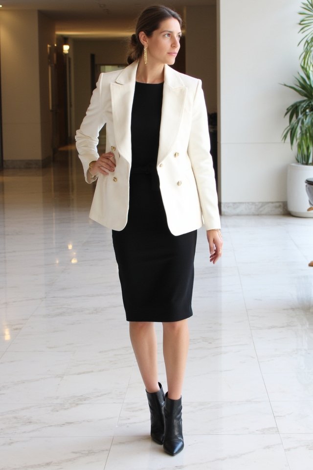 professional yet approachable style