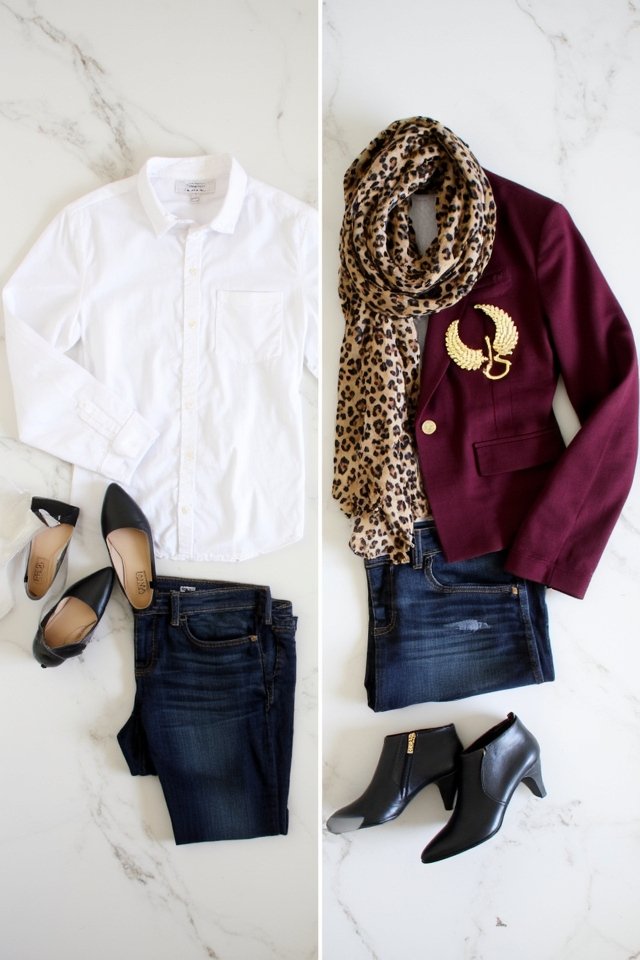 refresh outfits with easy swaps