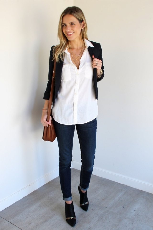 upgrade basic outfit effortlessly