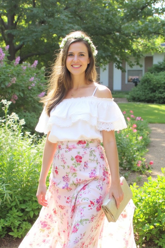 wedding guest outfit combo