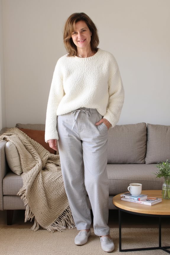 cozy chic matching set