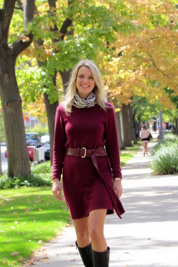 cozy flattering effortless style