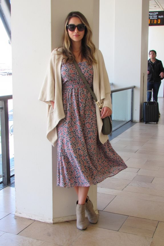 effortless elegance travel outfit