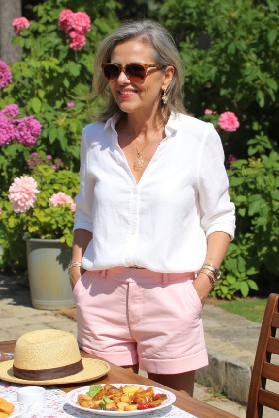 effortlessly chic brunch outfit