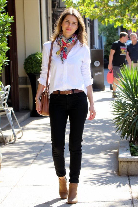 stylish ponte pants outfit