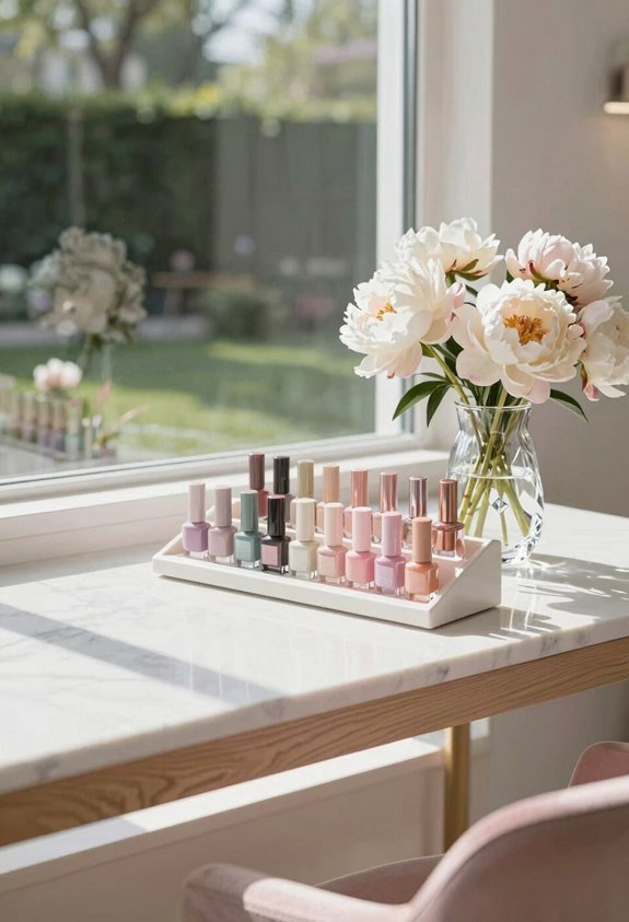 essential nail polish organizers