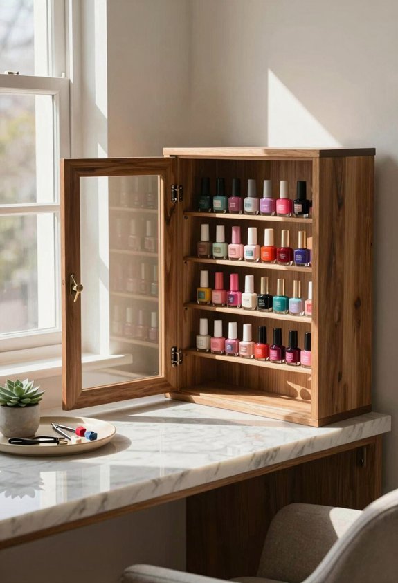 nail polish organization ideas