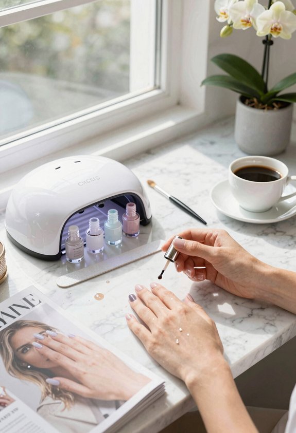 salon quality manicures at home